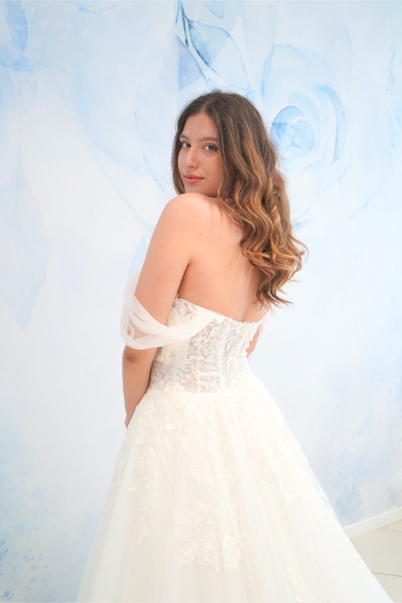 Abito da sposa Arabella, collezione Principessa, Atelier Capolavori — dettaglio 2