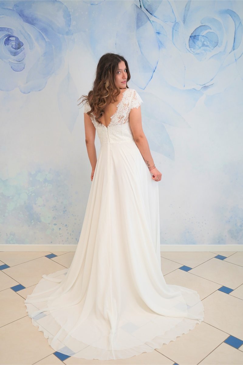 Abito da sposa Ksena, collezione Boho, Atelier Capolavori