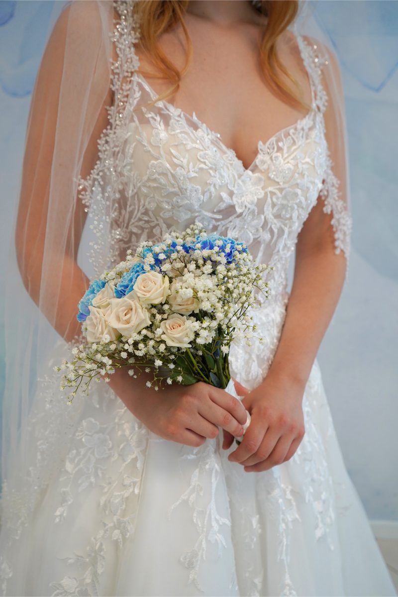 Abito da sposa Selene, collezione Principessa, Atelier Capolavori — dettaglio 2