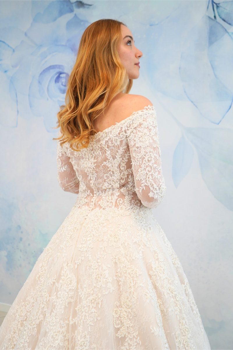 Abito da sposa Sissi, collezione Principessa, Atelier Capolavori — dettaglio 2